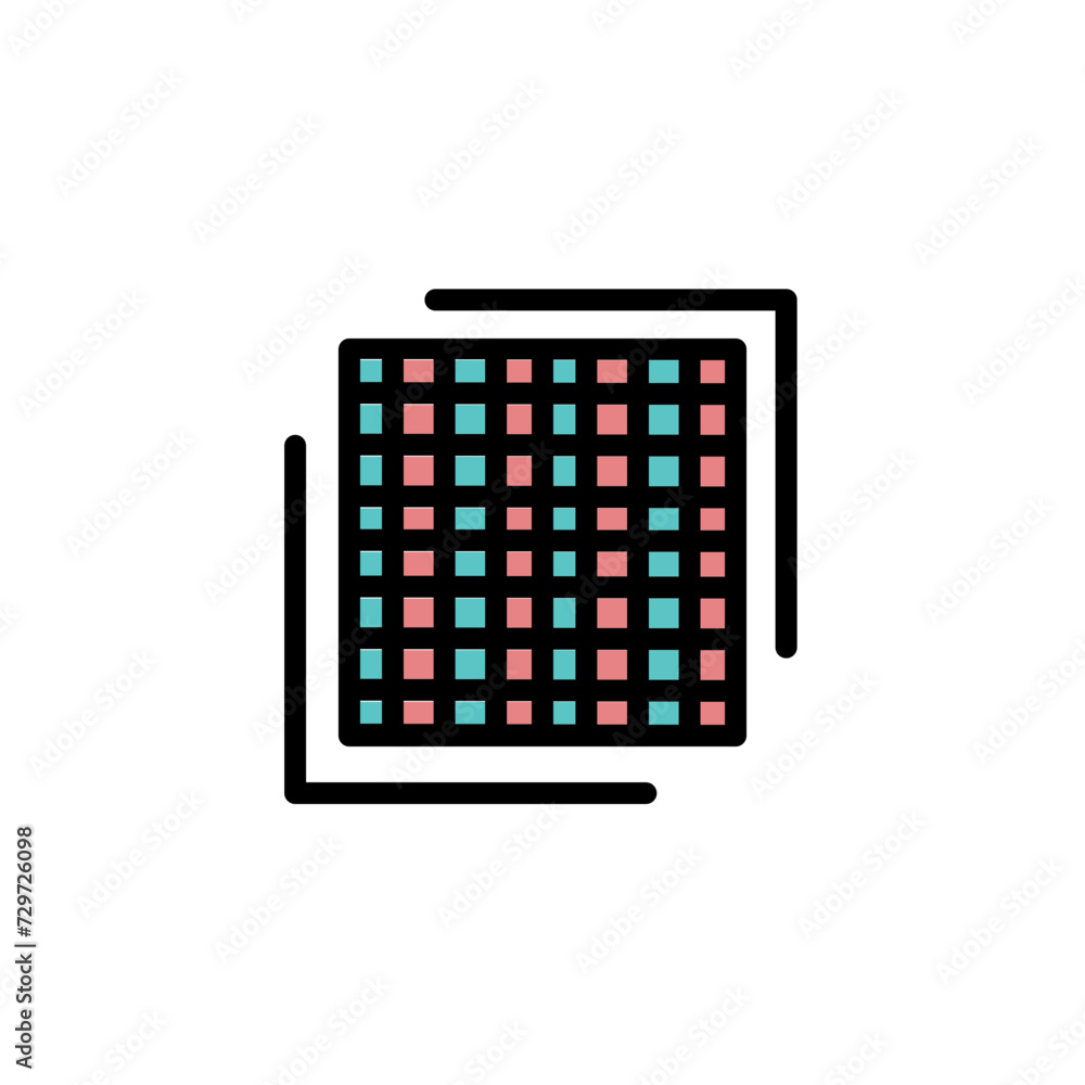 Attire Textile Raiment Filled Outline Icon Attire Textile Raiment Filled Outline Icon