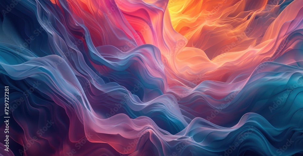 Abstract rainbow gradient multi color visualization background Abstract rainbow gradient multi color visualization background