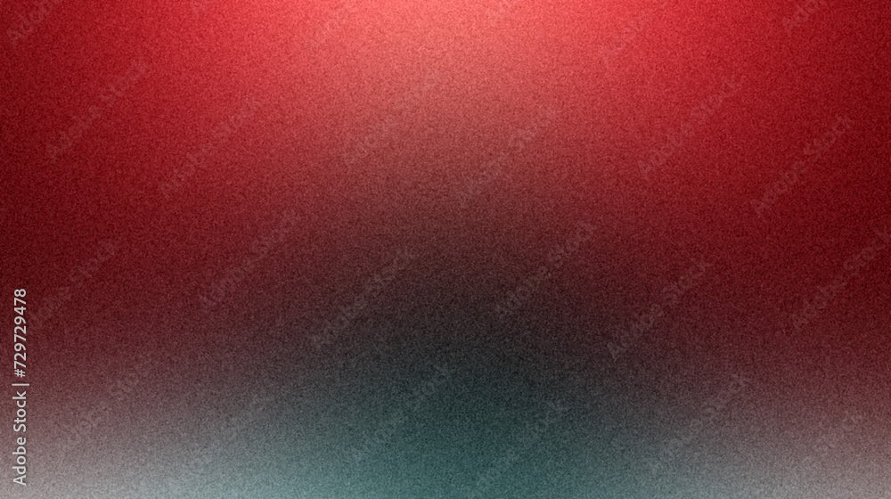 Fototapeta premium red and black, rough abstract background with gradient colors, illuminated bright. Glow template with empty space and textured, grainy noise background.
