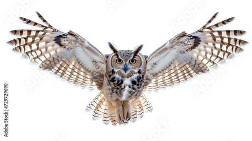 Majestic Owl in Flight