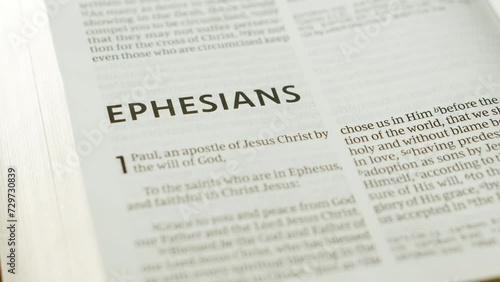 Bible - Ephesians - Slide to Right Level - NKJV