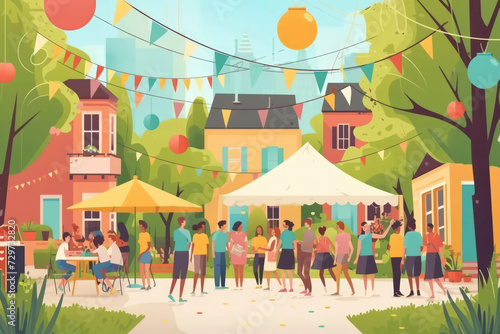 Street Parties and Block Parties: Purpose: Bring neighbors together for a day of celebration
