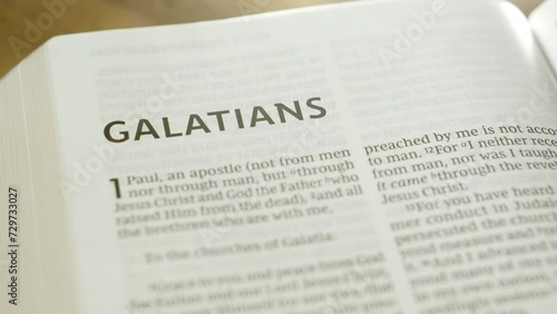 Bible - Galatians - Slide to Right Level photo