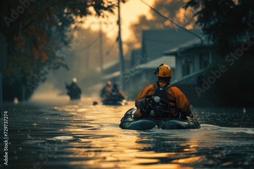 rescue operation flood disaster