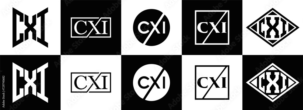 CXI logo. CXI set , C X I design. White CXI letter. CXI, C X I letter logo design. Initial letter CXI letter logo set, linked circle uppercase monogram logo. C X I letter logo vector design.
CXI logo. CXI set , C X I design. White CXI letter. CXI, C X I letter logo design. Initial letter CXI letter logo set, linked circle uppercase monogram logo. C X I letter logo vector design.