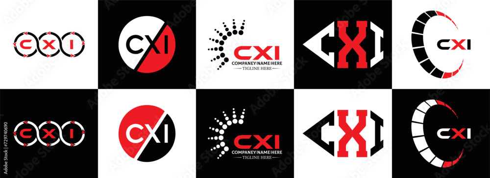 CXI logo. CXI set , C X I design. White CXI letter. CXI, C X I letter logo design. Initial letter CXI letter logo set, linked circle uppercase monogram logo. C X I letter logo vector design.
CXI logo. CXI set , C X I design. White CXI letter. CXI, C X I letter logo design. Initial letter CXI letter logo set, linked circle uppercase monogram logo. C X I letter logo vector design.