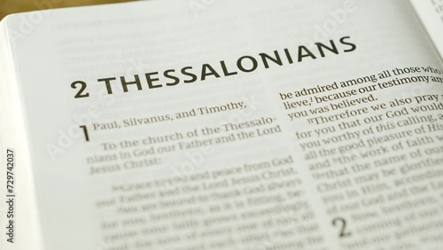 Bible - 2 Thessalonians - Slide Right to Level