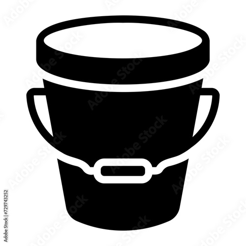 bucket Solid icon