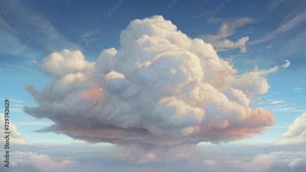 Naklejka premium cloud in the sky
