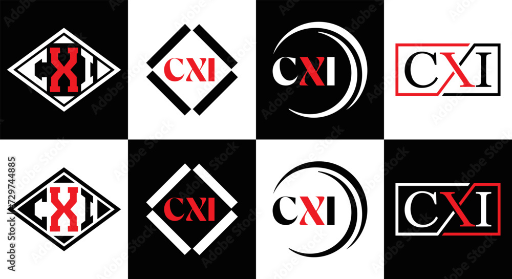 CXI logo. CXI set , C X I design. White CXI letter. CXI, C X I letter logo design. Initial letter CXI letter logo set, linked circle uppercase monogram logo. C X I letter logo vector design.
CXI logo. CXI set , C X I design. White CXI letter. CXI, C X I letter logo design. Initial letter CXI letter logo set, linked circle uppercase monogram logo. C X I letter logo vector design.