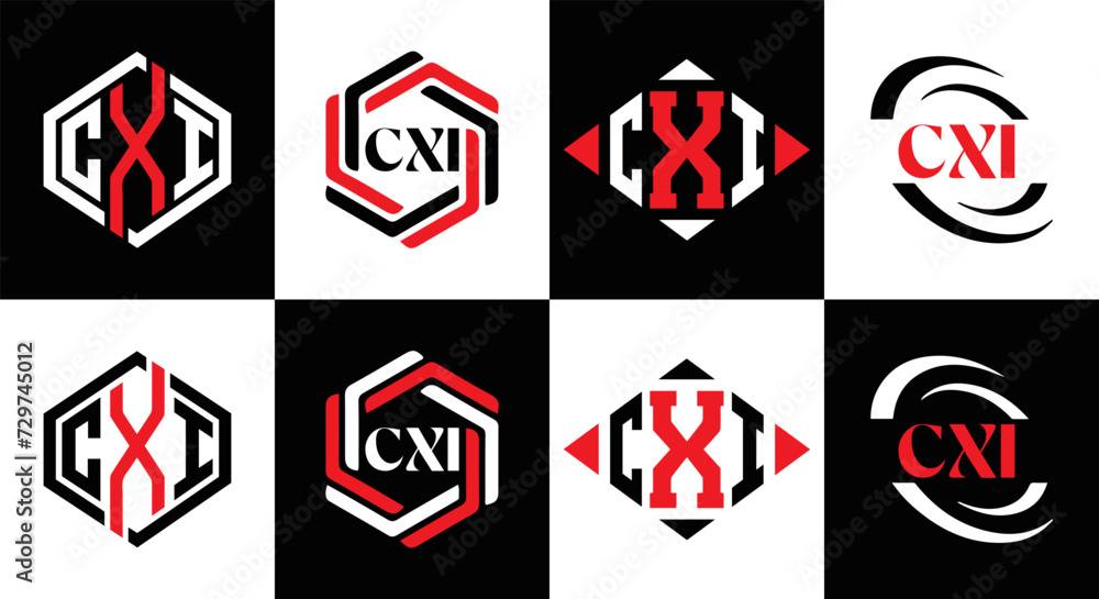 CXI logo. CXI set , C X I design. White CXI letter. CXI, C X I letter logo design. Initial letter CXI letter logo set, linked circle uppercase monogram logo. C X I letter logo vector design.
CXI logo. CXI set , C X I design. White CXI letter. CXI, C X I letter logo design. Initial letter CXI letter logo set, linked circle uppercase monogram logo. C X I letter logo vector design.