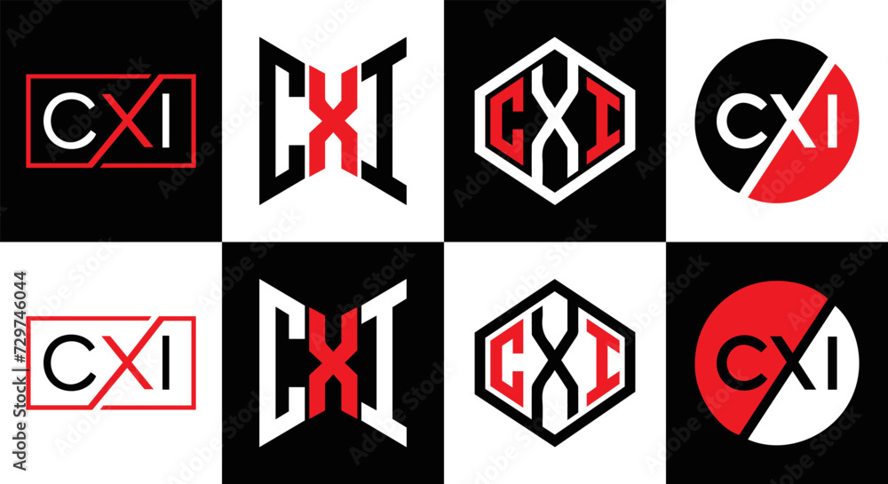 CXI logo. CXI set , C X I design. White CXI letter. CXI, C X I letter logo design. Initial letter CXI letter logo set, linked circle uppercase monogram logo. C X I letter logo vector design.
CXI logo. CXI set , C X I design. White CXI letter. CXI, C X I letter logo design. Initial letter CXI letter logo set, linked circle uppercase monogram logo. C X I letter logo vector design.
