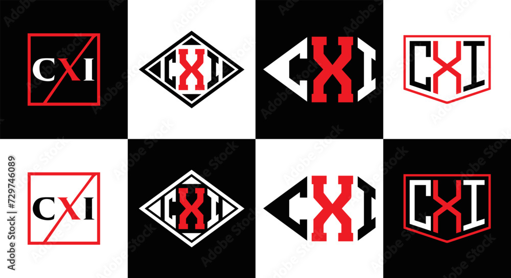 CXI logo. CXI set , C X I design. White CXI letter. CXI, C X I letter logo design. Initial letter CXI letter logo set, linked circle uppercase monogram logo. C X I letter logo vector design.
CXI logo. CXI set , C X I design. White CXI letter. CXI, C X I letter logo design. Initial letter CXI letter logo set, linked circle uppercase monogram logo. C X I letter logo vector design.
