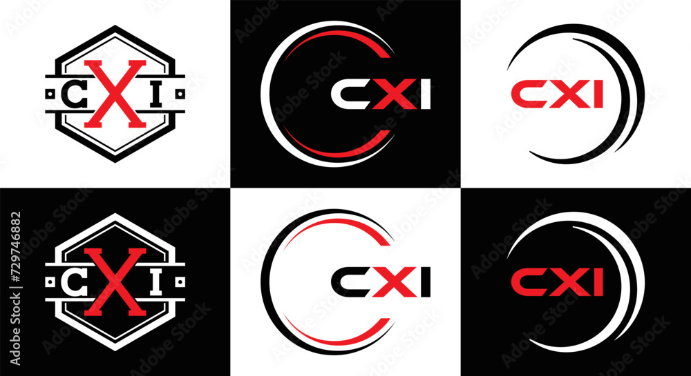 CXI logo. CXI set , C X I design. White CXI letter. CXI, C X I letter logo design. Initial letter CXI letter logo set, linked circle uppercase monogram logo. C X I letter logo vector design.
CXI logo. CXI set , C X I design. White CXI letter. CXI, C X I letter logo design. Initial letter CXI letter logo set, linked circle uppercase monogram logo. C X I letter logo vector design.