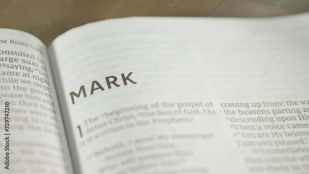 Bible - Mark - Slide Right to Level Bible - Mark - Slide Right to Level