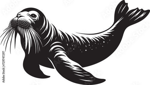 Graceful Aquatic Dance