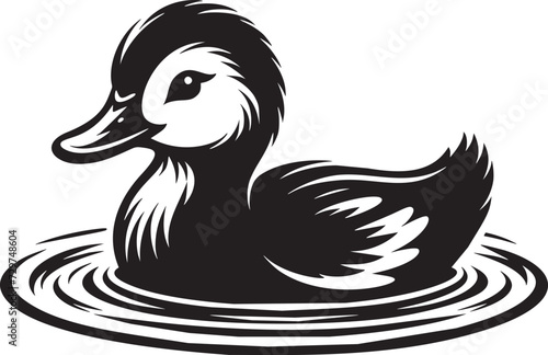 Peaceful Pond Paddler