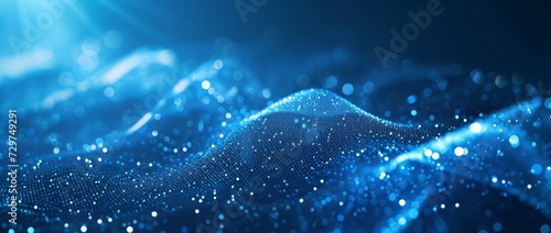 abstract blue background with dots 