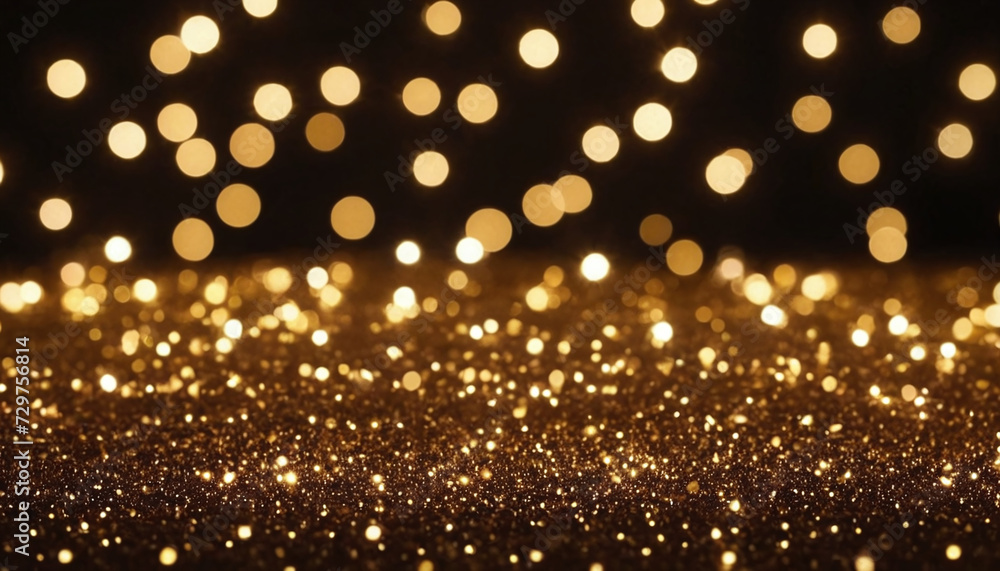 Golden particle bokeh background light particle effect wallpaper design Golden particle bokeh background light particle effect wallpaper design