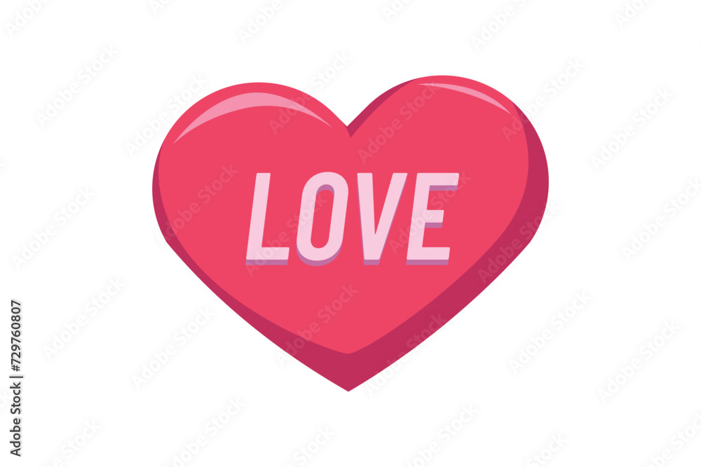 Love Happy Valentine Day Sticker Love Happy Valentine Day Sticker