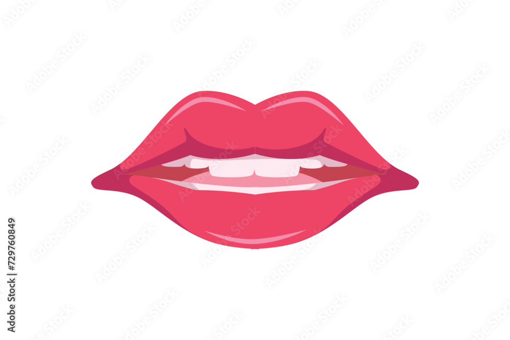 Lips Happy Valentine Day Sticker Lips Happy Valentine Day Sticker
