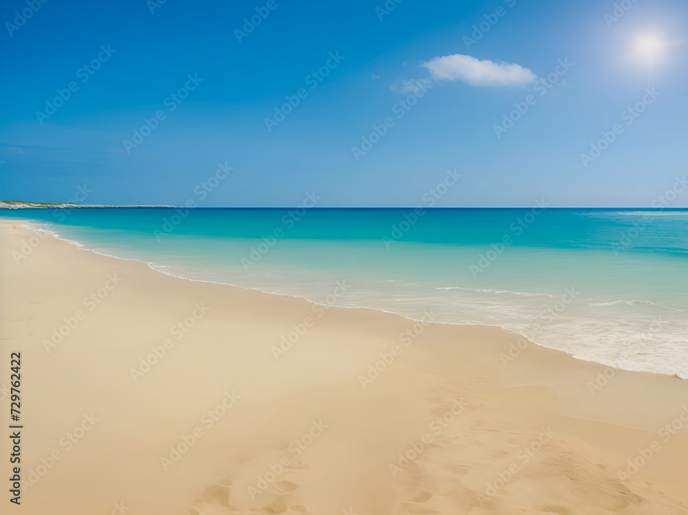 beach with sky