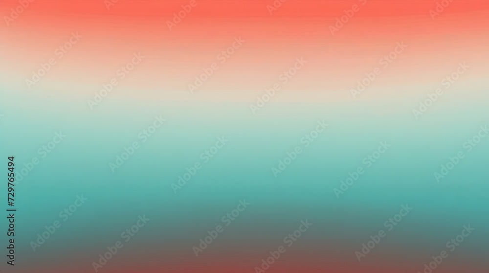 Vibrant Gradient Background from Warm Red to Cool Teal