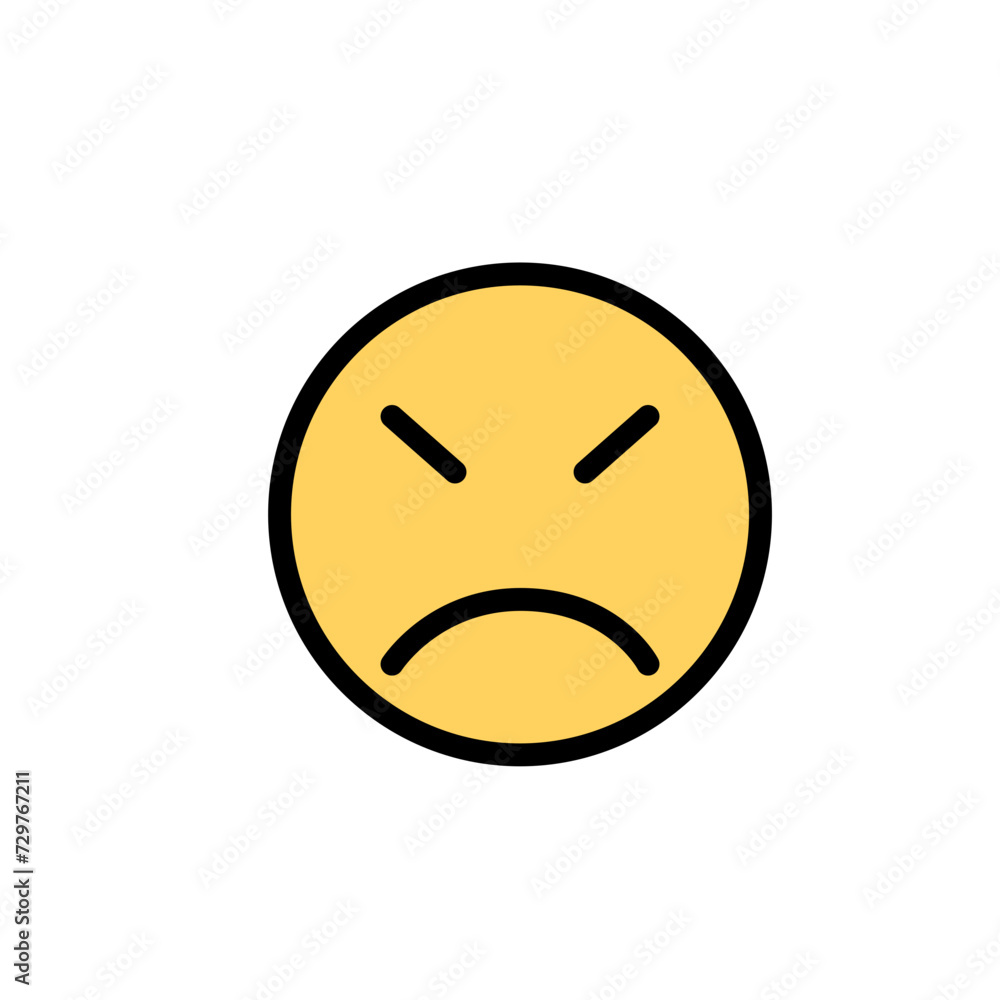 Fototapeta premium Emoji With Expressions High Quality Design Elements