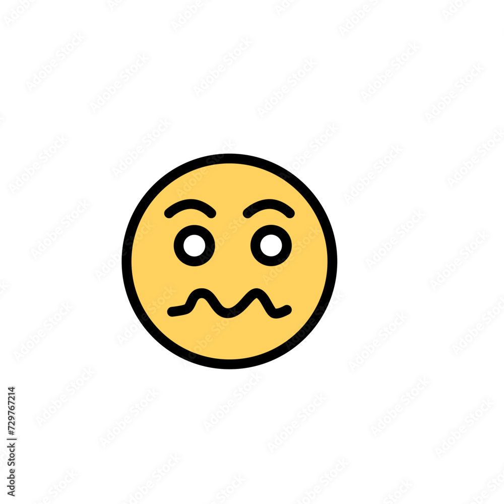 Fototapeta premium Emoji With Expressions High Quality Design Elements