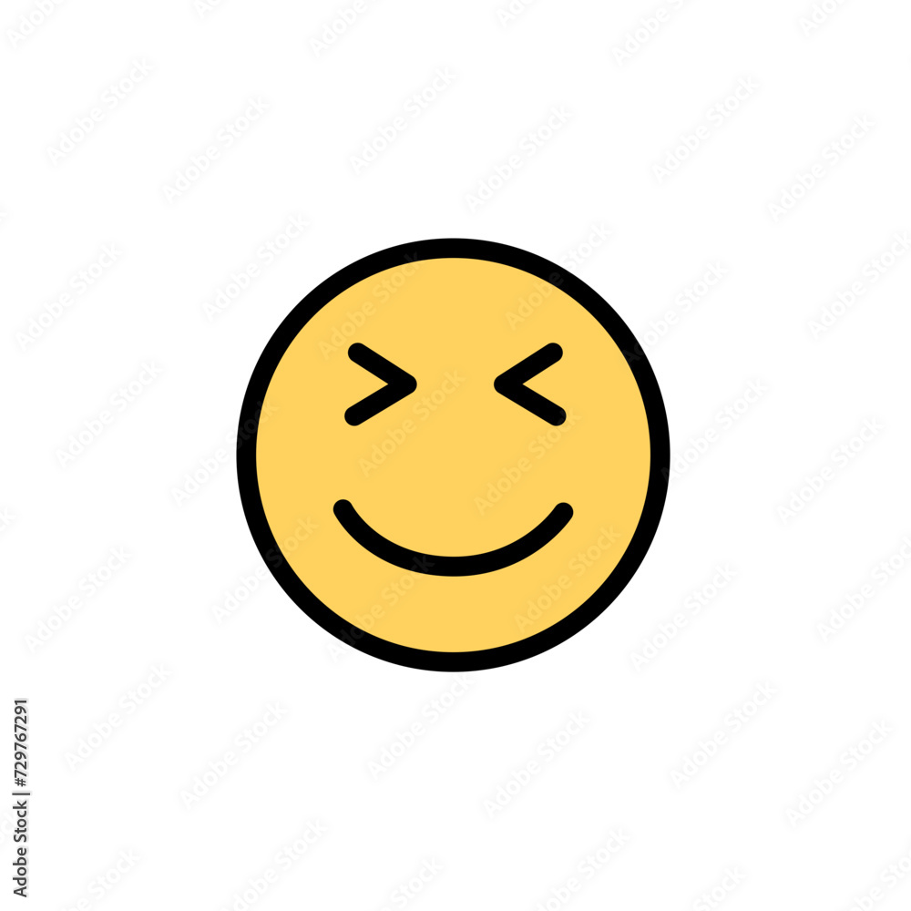Fototapeta premium Emoji With Expressions High Quality Design Elements