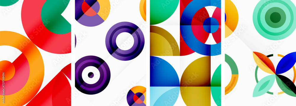 Round geometric elements and circles in background design for wallpaper, business card, cover, poster, banner, brochure, header, website Round geometric elements and circles in background design for wallpaper, business card, cover, poster, banner, brochure, header, website