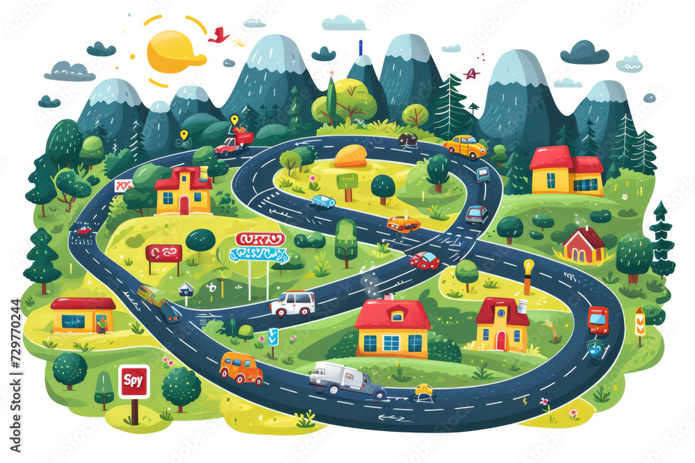Plan interactive road trip games like 