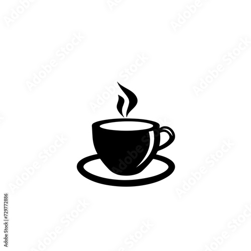 Coffee Logo Monochrome Design Style