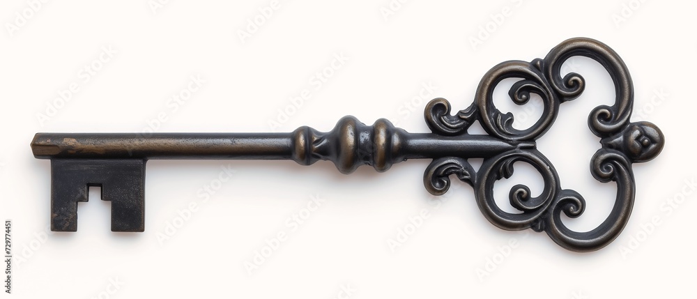 closeup key decorative design kingdom hearts placed large living room high romantic lead cottage core trustworthy crypto features simplistic worth architecture - obrazy, fototapety, plakaty 