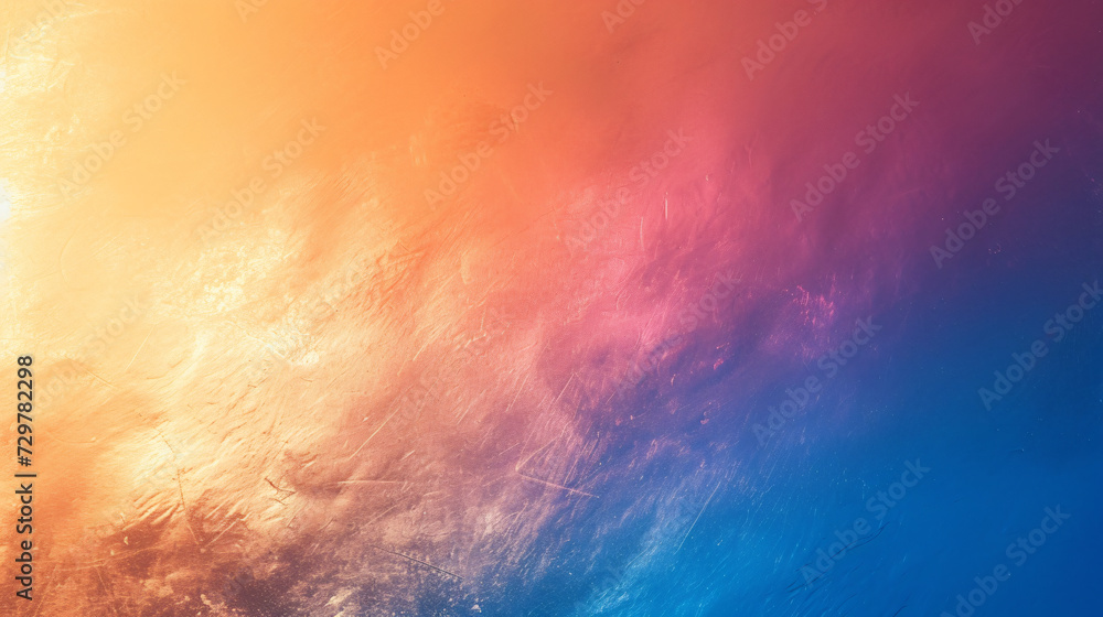 Gradient background ranging from copper to sea blue. Gradient background ranging from copper to sea blue.