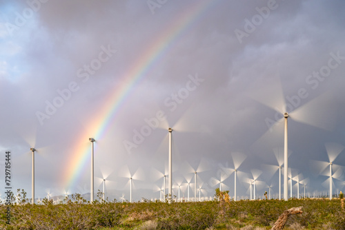 Electricity Generation, Windmills, Mojave, California, Green Energy, Fossil Fuels, Alternative Energy, Renewable Energy, Sustainable, Wind Turbines, Clean Power, Eco-Friendly, Technology