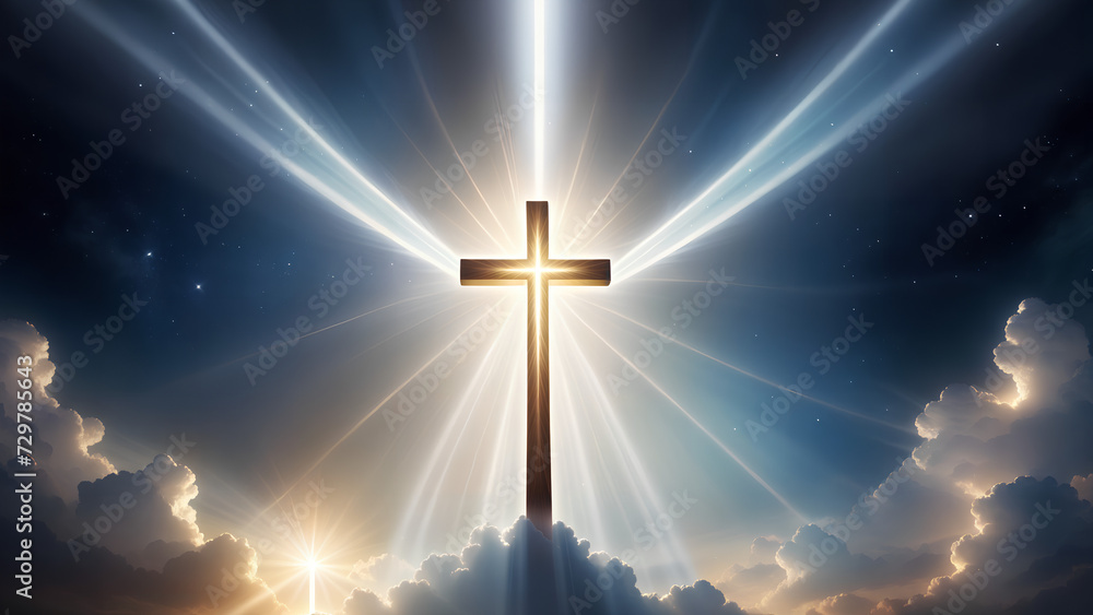 Cross shaped light beams Cross shaped light beams