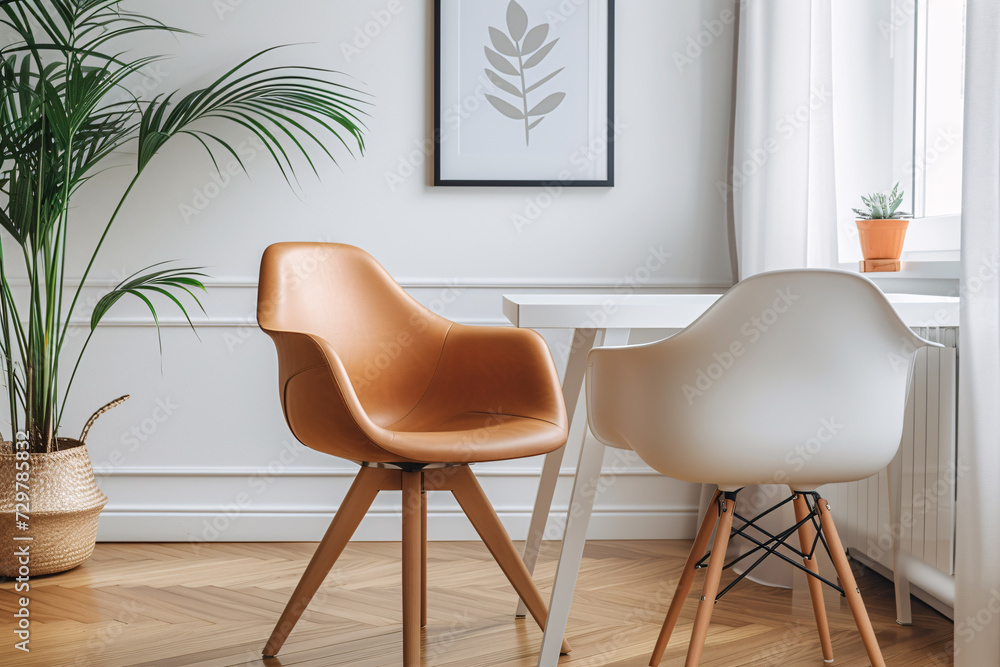 Stunning Scandinavian Minimalist Office Decor image