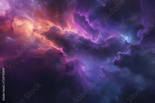 Cosmic abstract scenes, blending nebulas and starfields with digital art techniques, for science fiction book covers, transporting readers to otherworldly realms.