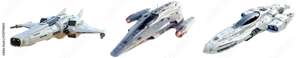 Collection of PNG. Space ship isolated on a transparent background. Collection of PNG. Space ship isolated on a transparent background.