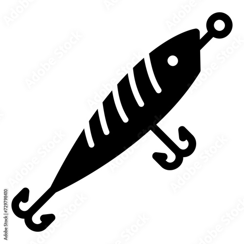 bait glyph icon