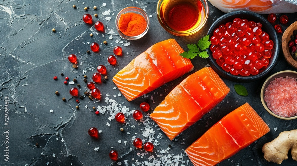 Food rich in astaxanthin with structural chemical formula of