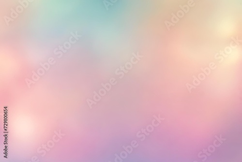 Abstract Gradient Smooth Blurred Bokeh Pastel Background Image