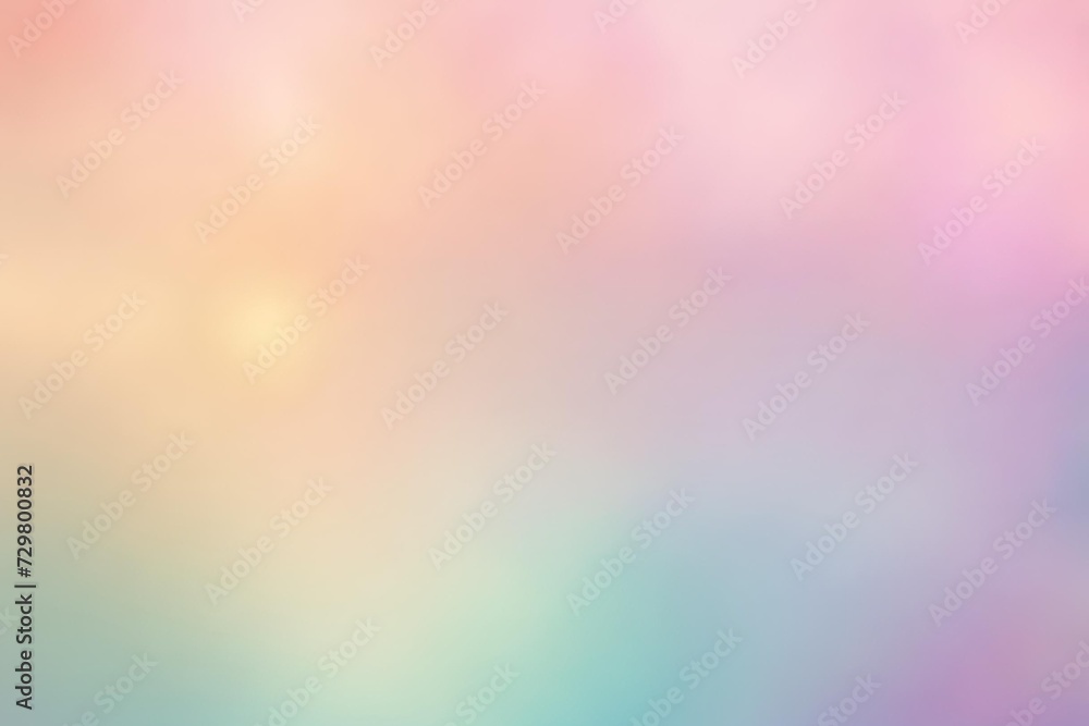 Abstract Gradient Smooth Blurred Bokeh Pastel Background Image