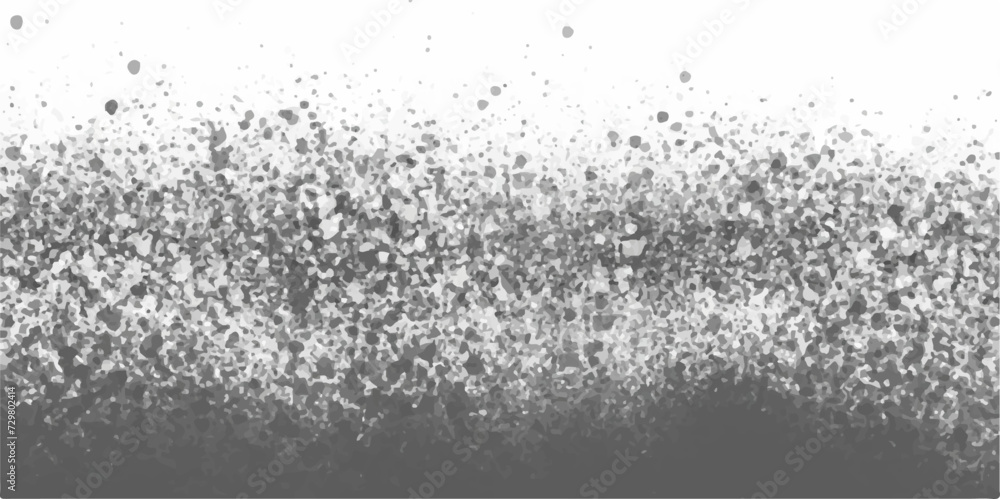 Abstract gray and white powder splatted snow background, Freeze motion of color powder exploding/throwing color powder, color glitter texture on white background	
