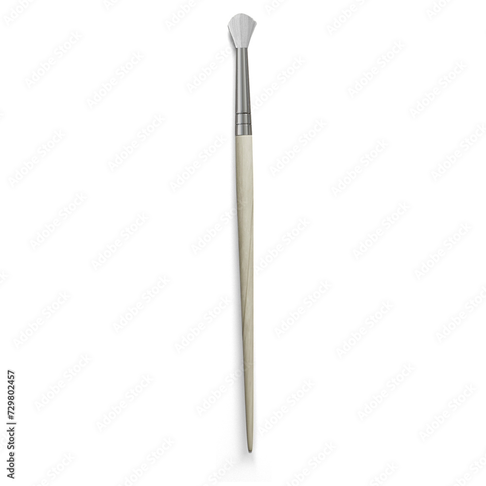 Realistic paint brush for drawing ,suitable for stationery concept.
