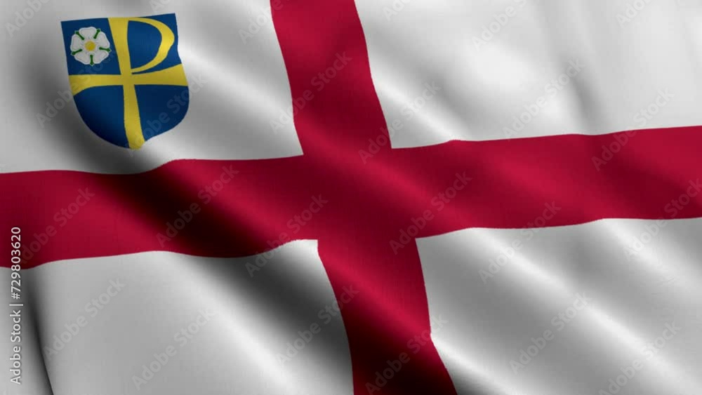 Flag of the Diocese of Leeds. Waving Fabric Satin Texture Flag of Diocese of Leeds 3D Illustration. Real Texture Flag of the Diocese of Leeds of the Church of England Banner Collection, UK Flag of the Diocese of Leeds. Waving Fabric Satin Texture Flag of Diocese of Leeds 3D Illustration. Real Texture Flag of the Diocese of Leeds of the Church of England Banner Collection, UK