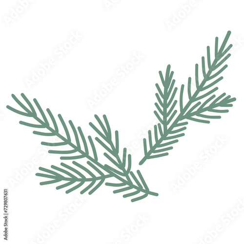 twig of rosemary isolated