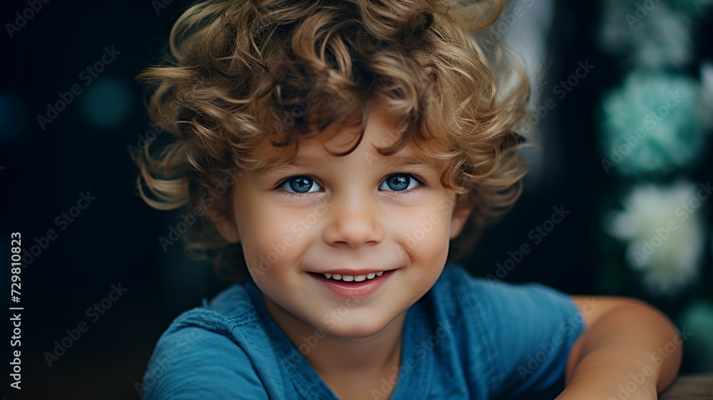 Portrait of a cute little boy Portrait of a cute little boy