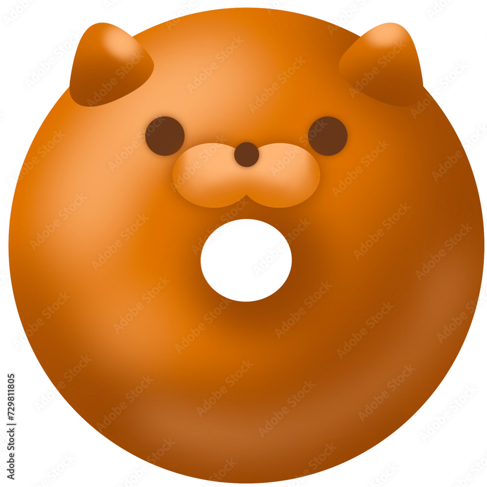 Fototapeta premium Cute Donut